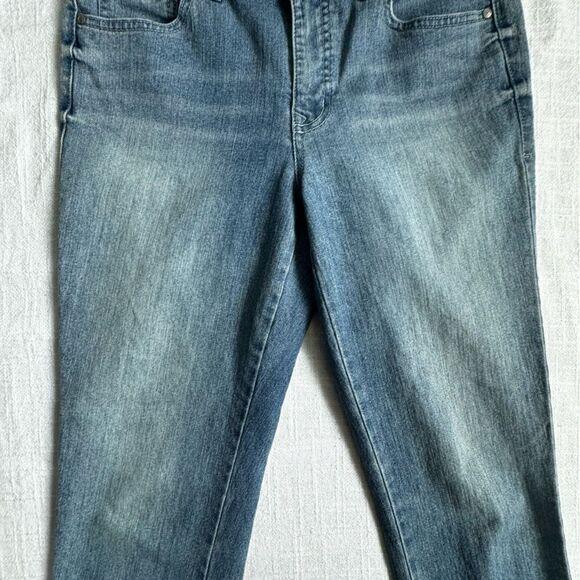 Nine West Vintage Boho Denim Jeans Straight Leg Classic SZ 8 / 29 - Picture 5 of 12